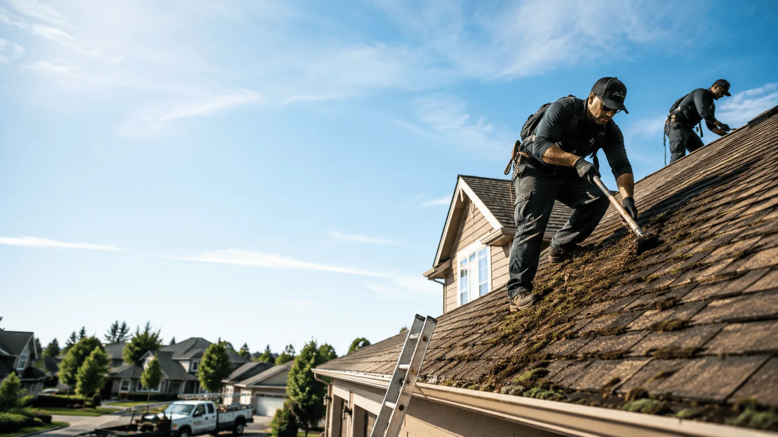Roof Moss Removal in Findlay, OH near me
